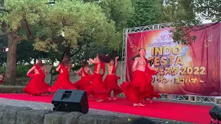 Japanese Girls Dance performance on Bollywood Songs I Indian Festival in Japan I Dance-1