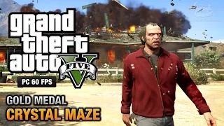 GTA 5 PC - Mission #20 - Crystal Maze [Gold Medal Guide - 1080p 60fps]
