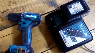 Battery screwdriver Makita DDF483RFJ UNBOXING