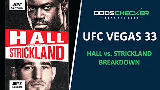 UFC Vegas 33 Odds, Picks & Prediction: Uriah Hall vs. Sean Strickland