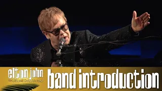 Elton John LIVE 4K - Band Introduction (The Million Dollar Piano, Las Vegas) | 2012