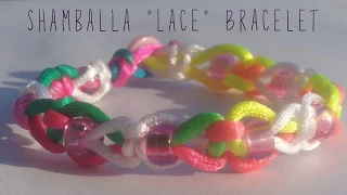 Shamballa 'lace' Macrame Bracelet [Tutorial]