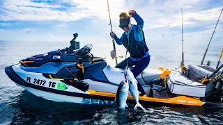 Sharky Sea-Doo Fishing | Raccoon Swimming Lessons with Sanchez and Luna