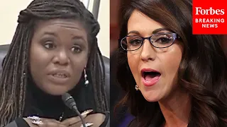 'She Just Called The Witness A White Supremacist!': Lauren Boebert Interrupts Cori Bush In Hearing