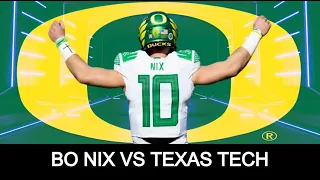 Bo Nix vs Texas Tech | 2024 NFL Draft Film |