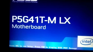 Intel core 2 quad q6600 overclocked on asus p5g41T-Mlx (100%) real video (2.4 - 3.6 ghz)