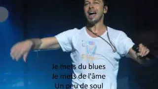 Christophe Maé - Un peu de blues (paroles)