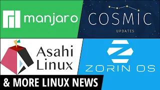 Manjaro 23.1, COSMIC Desktop, Fedora Asahi, Zorin 17, AlmaLinux, & more Linux news