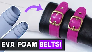 How to make belts with EVA foam!  - Cosplay Crafting Tutorial
