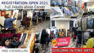 Diploma in Fine Arts 2021-Kalabhumi Full Details, Course,  Job,  Scope 1year  & 2Year Diploma Course