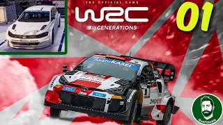 WRC Generations - FONDO IL MIO TEAM DI RALLY - Gameplay ITA - 01