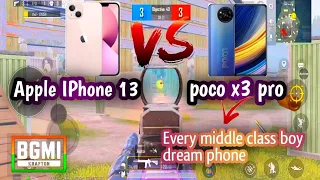 1vs1 TDM CHALLENGE IPHONE 13 VS POCO X3 PRO