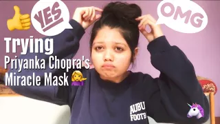 Trying Priyanka Chopra's Miracle Face Mask | Secret Miracle Face Mask | Body Scrub
