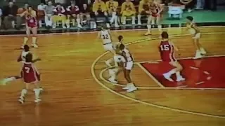 1985 Indiana vs Soviet Union(USSR) basketball Arvydas Sabonis Steve Alford