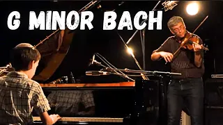 G minor Bach (Arr. Luo Ni) for whistling, violin & piano, adapted & performed by the Kaminetsky Duo