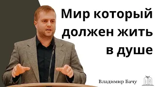 "Мир который должен жить в душе" - Владимир Бачу (Gebetshaus Minden)