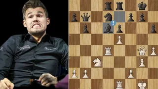 🔴Magnus Carlsen Ding Liren | Game Rapid 4