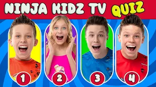 Ninja Kidz TV Quiz! Payton Delu, Bryton, Ashton, Paxton