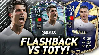 TOTY Ronaldo vs Flashback Ronaldo w FIFA 21!