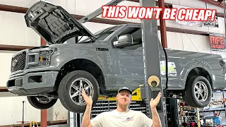 OOF… I Destroyed Our NEW Supercharged F150’s 10-Speed Transmission!!! + Godzilla Fox Body Update!