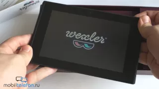 Распаковка Wexler Tab 7T на Tegra 3: комплектация и включение