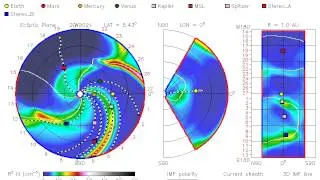 Space Weather Model of July 22-23, 2012 CME