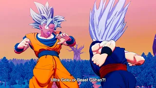 Dragon Ball Z: Kakarot - Ultra Goku vs Beast Gohan (Mod Battles)