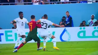 CRISTIANO RONALDO DISALLOWED GOAL VS GHANA - FOUL (PORTUGAL VS GHANA) GOAL & HIGHLIGHTS WORLD CUP