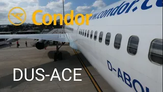 TRIPREPORT | 757-300 DUS-ACE | Dusseldorf Lanzarote with the longest single aisle aircraft