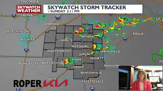 Severe thunderstorms this afternoon!