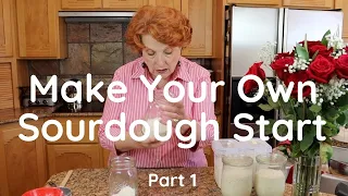 Making Your Own Sourdough Start Part 1