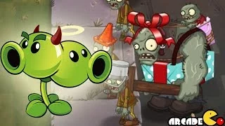 Plants Vs Zombies 2 Dark Ages: Split Pea Boosted Piñata Party