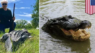 Texas grandma, mayor shoots gator for eating her mini-horse - TomoNews