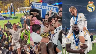 Real Madrid Players Crazy Celebrations After Winning The Champions League Final Against Dortmund