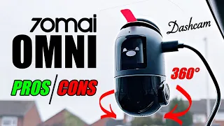 70mai Dash Cam Omni - World's First 360 Rotating Dash Cam - Any good?