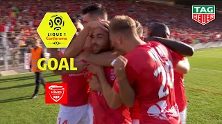 Goal Téji SAVANIER (71' pen) / Nîmes Olympique - Paris Saint-Germain (2-4) (NIMES-PARIS) / 2018-19