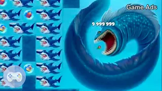 Fishdom Ads Mini Games Review Part 22 New Levels Small Fish vs Boss Collection Trailer Video