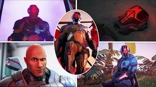 Evolution of 'The Rock' Foundation in All Fortnite Trailers & Events