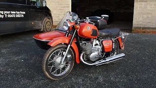 Cossack Jupiter 3 Sidecar outfit 1972 restored