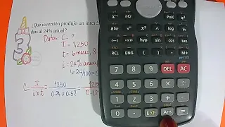 Cómo  encontrar el Capital, la Tasa y el Tiempo a Interés Simple MÁS FÁCIL con otra fórmula