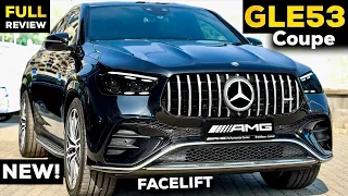 2024 MERCEDES AMG GLE 53 Coupe NEW FACELIFT FULL In-Depth Review Sound Exterior Interior MBUX