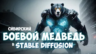 Едем в СИБИРЬ со Stable Diffusion | #stablediffusion #нейросеть