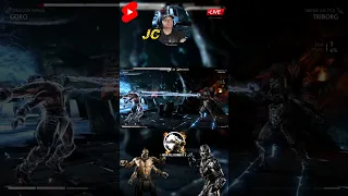 Goro vs Triborg #shorts @mortalkombatx #fatalities #trending