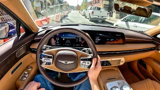 2024 Genesis G90 - $100k Korean Flagship Rush Hour Commute