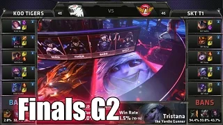 SK Telecom T1 vs KOO Tigers | Game 2 Grand Finals LoL S5 World Championship 2015 | SKT vs KOO G2