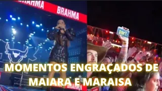 MOMENTOS ENGRAÇADOS DE MAIARA E MARAISA