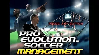 Pro Evolution Soccer Management ... (PS2) Gameplay