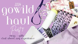 GoWild Planner Haul Part 1| Swag & Gift Ideas from GoWild Dallas + Chat About My Experience 🎉