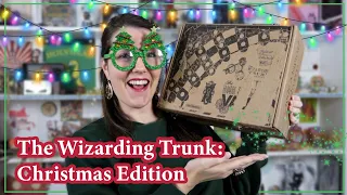 The WIZARDING TRUNK Yule Ball Box❄️ & Harry Potter Funko Pops | Christmas Unboxing