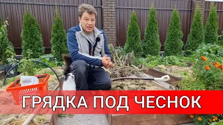 ХОЧЕШЬ КРУПНЫЙ ЧЕСНОК подготовка ГРЯДКИ ДЛЯ ПОСАДКИ ЧЕСНОКА какие удобрения и сколько внести для чес